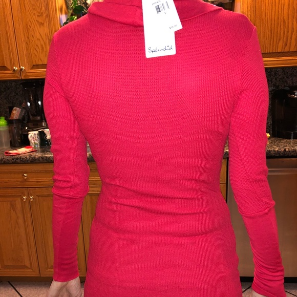 New with Tags Splendid Red Long Sleeve - Picture 4 of 5